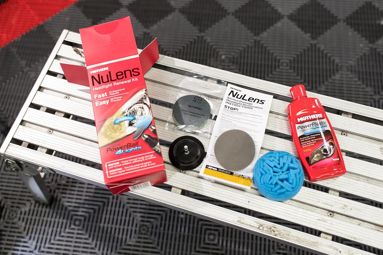 Mothers Nulens Headlight Renewal Kit - 236Ml image number 3