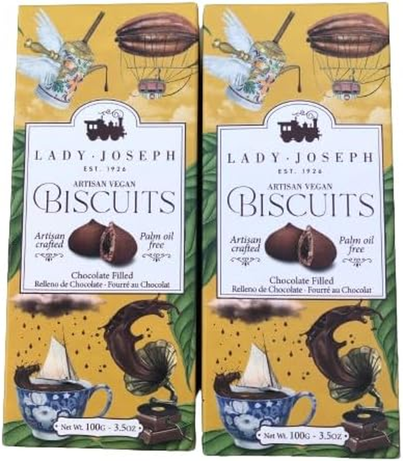 Lady Joseph Chocolate Cream Filled Cookies 100G image number 1