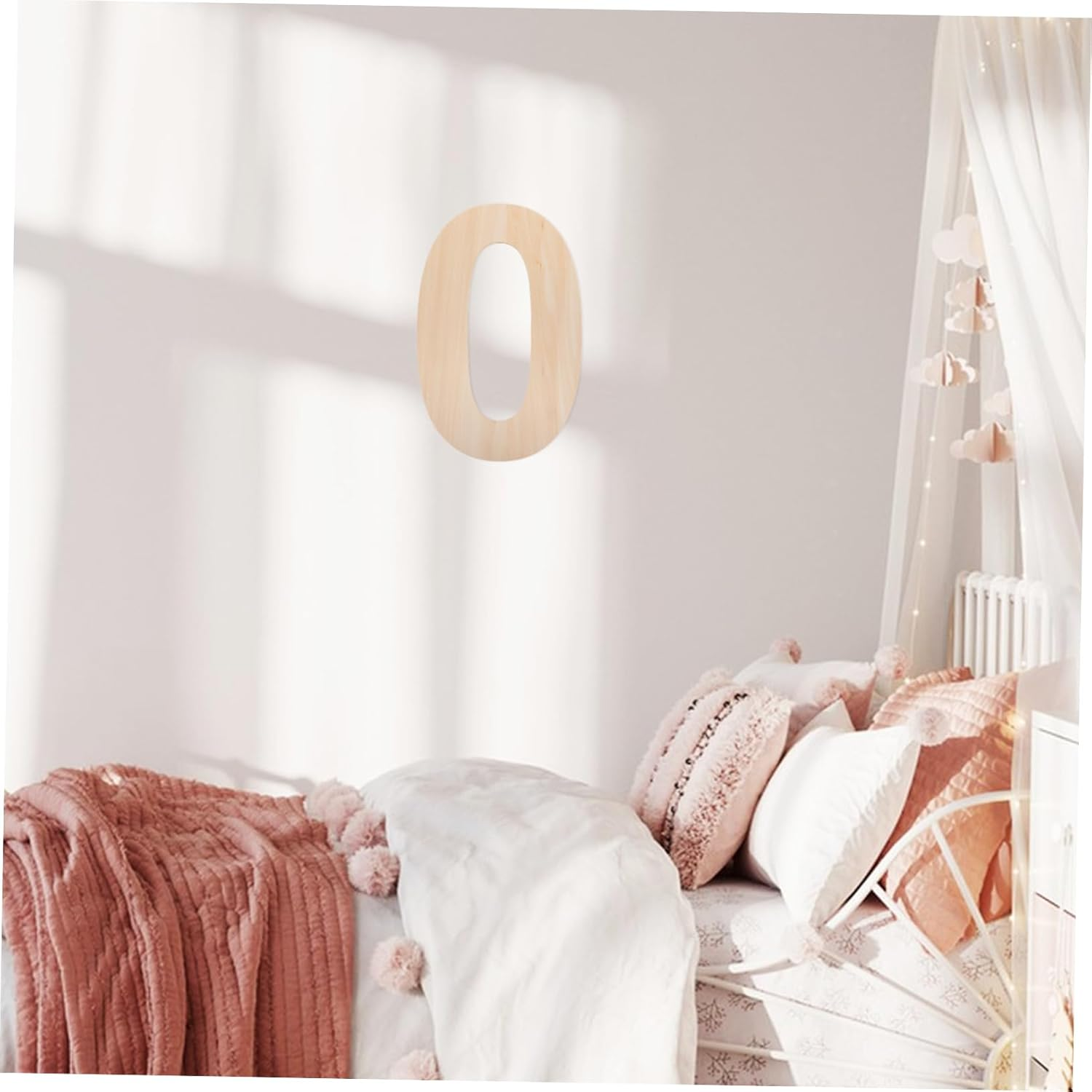 COHEALI Happy Birthday Sign Wooden Number for First Birthday Decorations Photo Props Craft and Nursery Decor image number 5