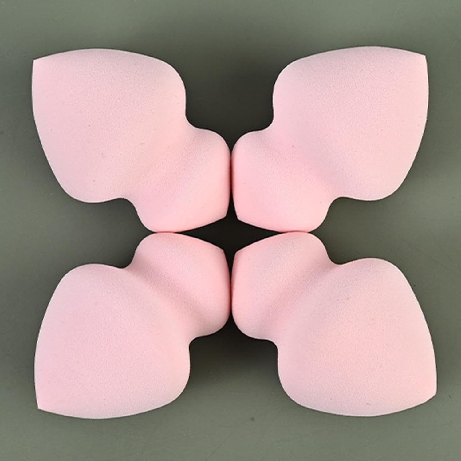 Shurzzesj Makeup Sponges for Face,Gyro Shape Beauty Sponge Makeup Blender - Professional Streak Application Blender Sponge for Enhanced Makeup Application for Foundation, Liquid, Cream and Powder