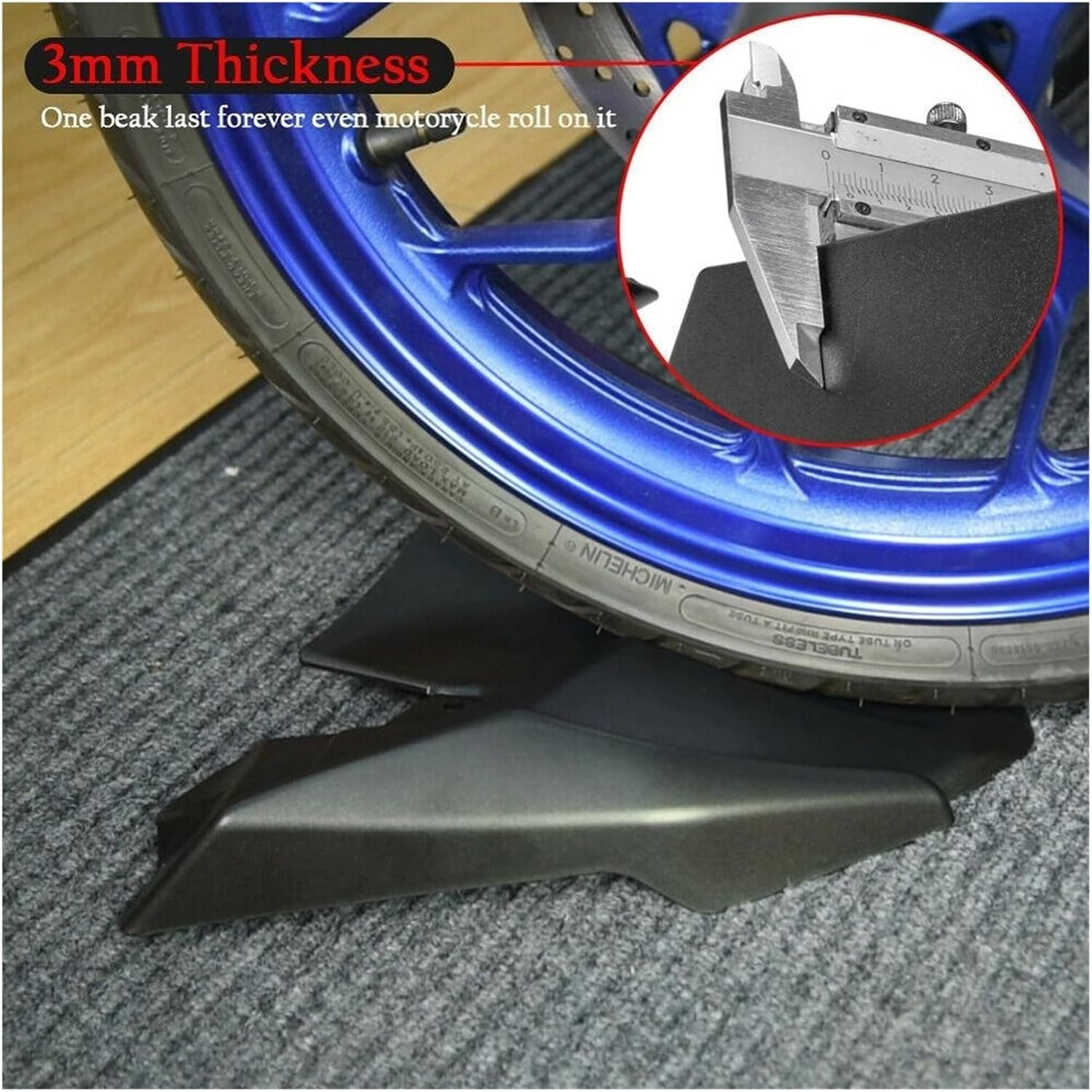 Front Fender Beak Compatible with MT09 Tracer 900 GT FJ 09 Motorcycle Accessories Cowl Guard Extension 2015 2016 2017 2018 2019 2020 image number 2