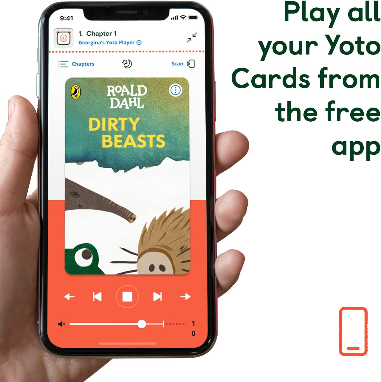 Yoto Spectacular Stories for the Very Young by David Williams &ndash; Kids Audio Card for Use with Player & Mini All-In-1 Audio Player, Fun Screen-Free Listening for Playtime Bedtime & Travel, Ages 4+ image number 2