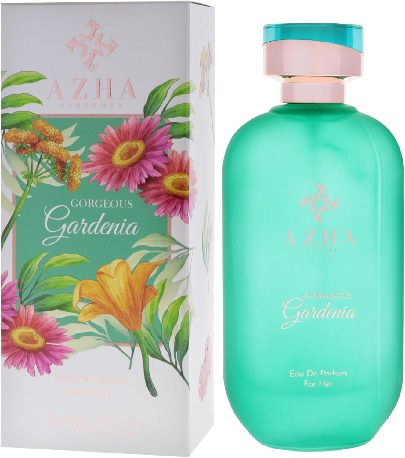 Butterfly Nebula Collection - Gorgeous Gardenia by Azha for Women - 3.3 Oz EDP Spray image number 3