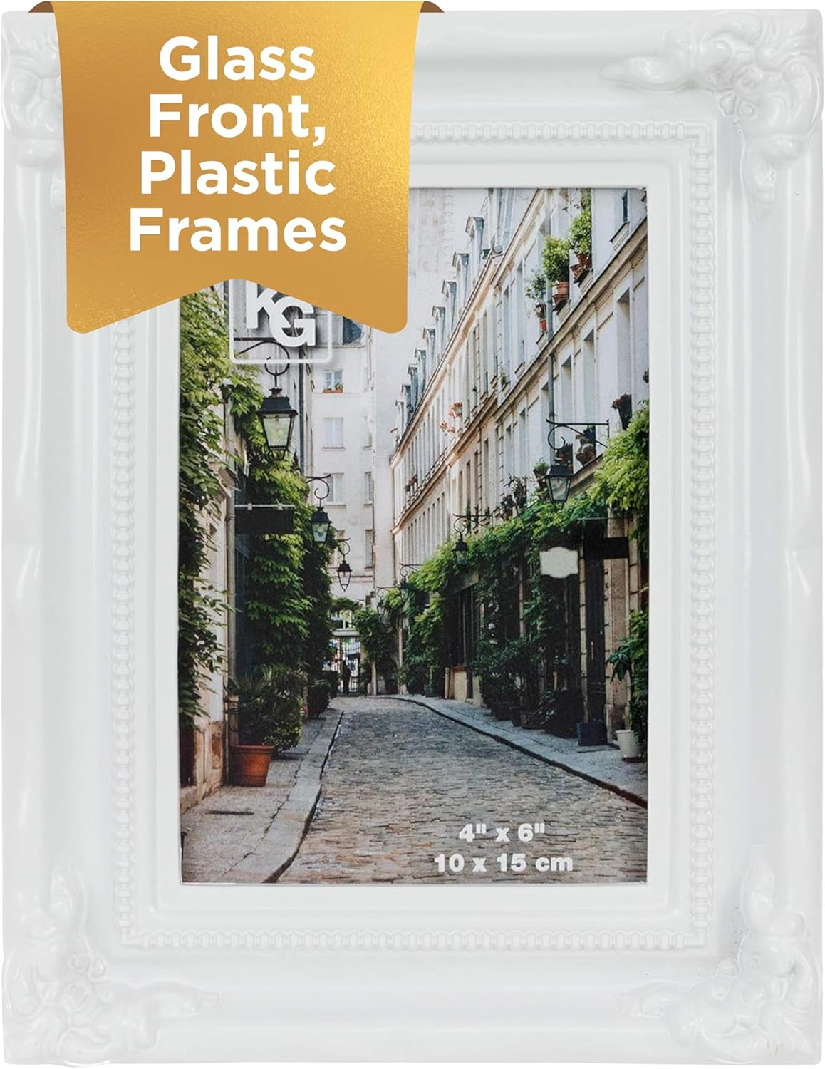 Kieragrace PH43925 Traditional Luxury-Frames, 11 by 14-Inch, White