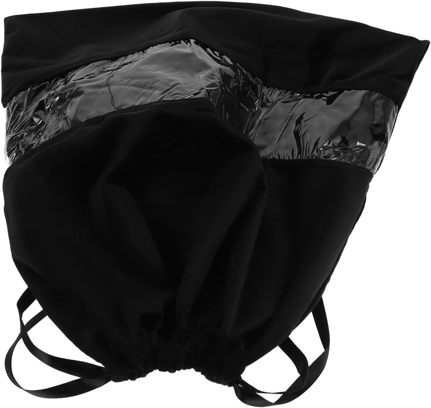 Healvian Dustproof Transparent Hair Dryer Bag with Drawstring Closure Storage Pouch for Travel and Home Organization Versatile for Hair Tools Clothes and Small Items Grey