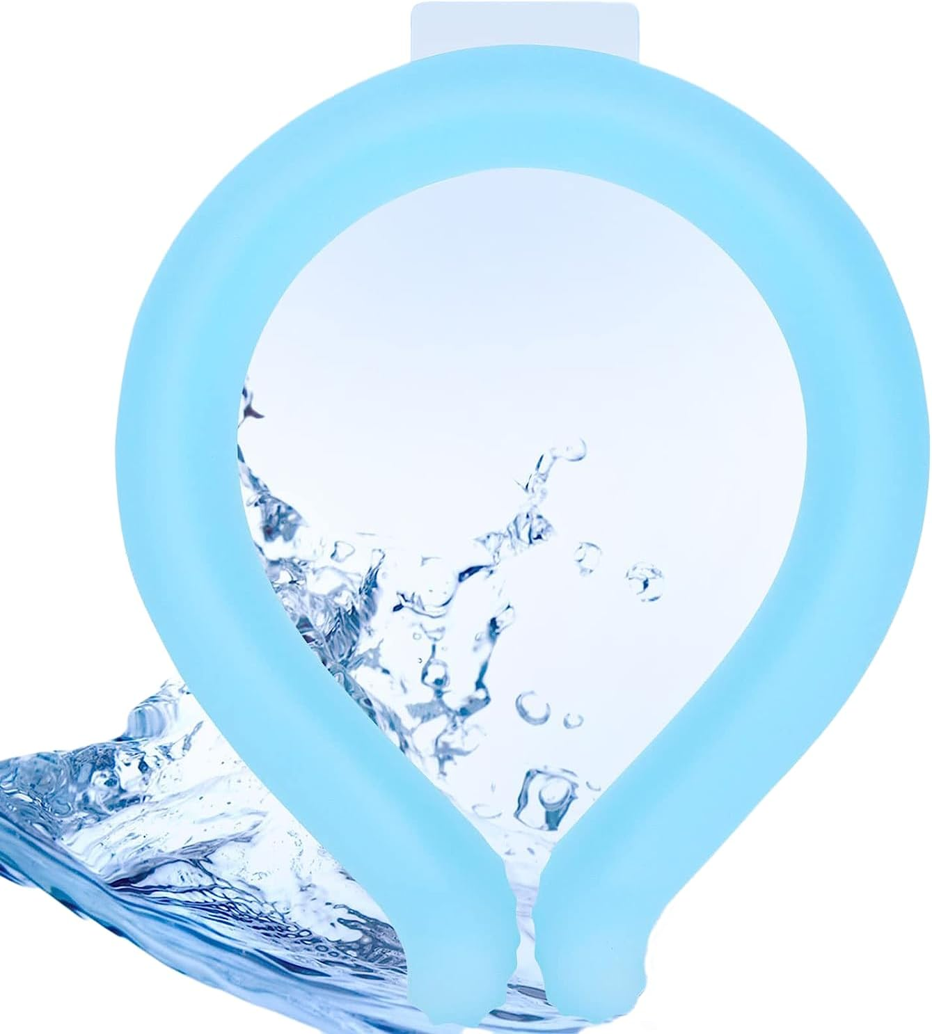 Wearable Neck Cooling Tube, Gzssel-Shops Cooling Starts below 18&deg;C (64.4), Reusable for Extremely Hot Weather Summer Outdoor Sports Cooling Heat Indoor Climbing Mountains Bicycle Sandy Beach