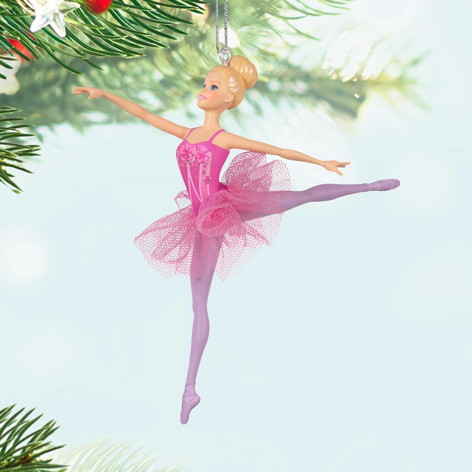 Hallmark Keepsake 2024 Barbie Beautiful Ballerina Christmas Ornament image number 6