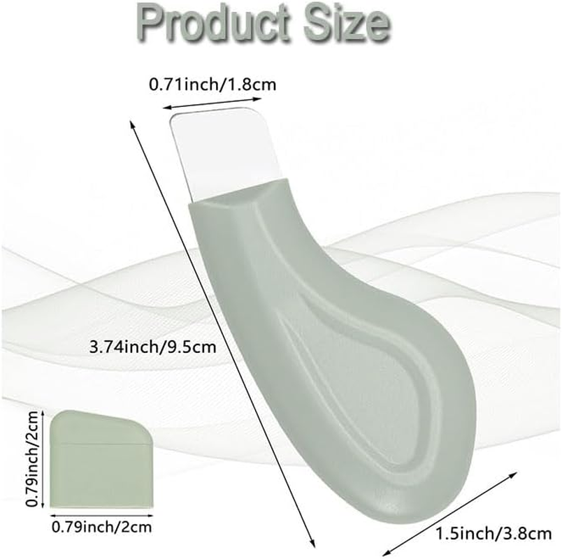 WADY Silicone Nose & Face Blackhead Remover Spatulas, 3-Pack, Safe & Made from Silicon, Gentle & Effective, Deep Clean with Mud Cream & Cleansing Oil image number 5