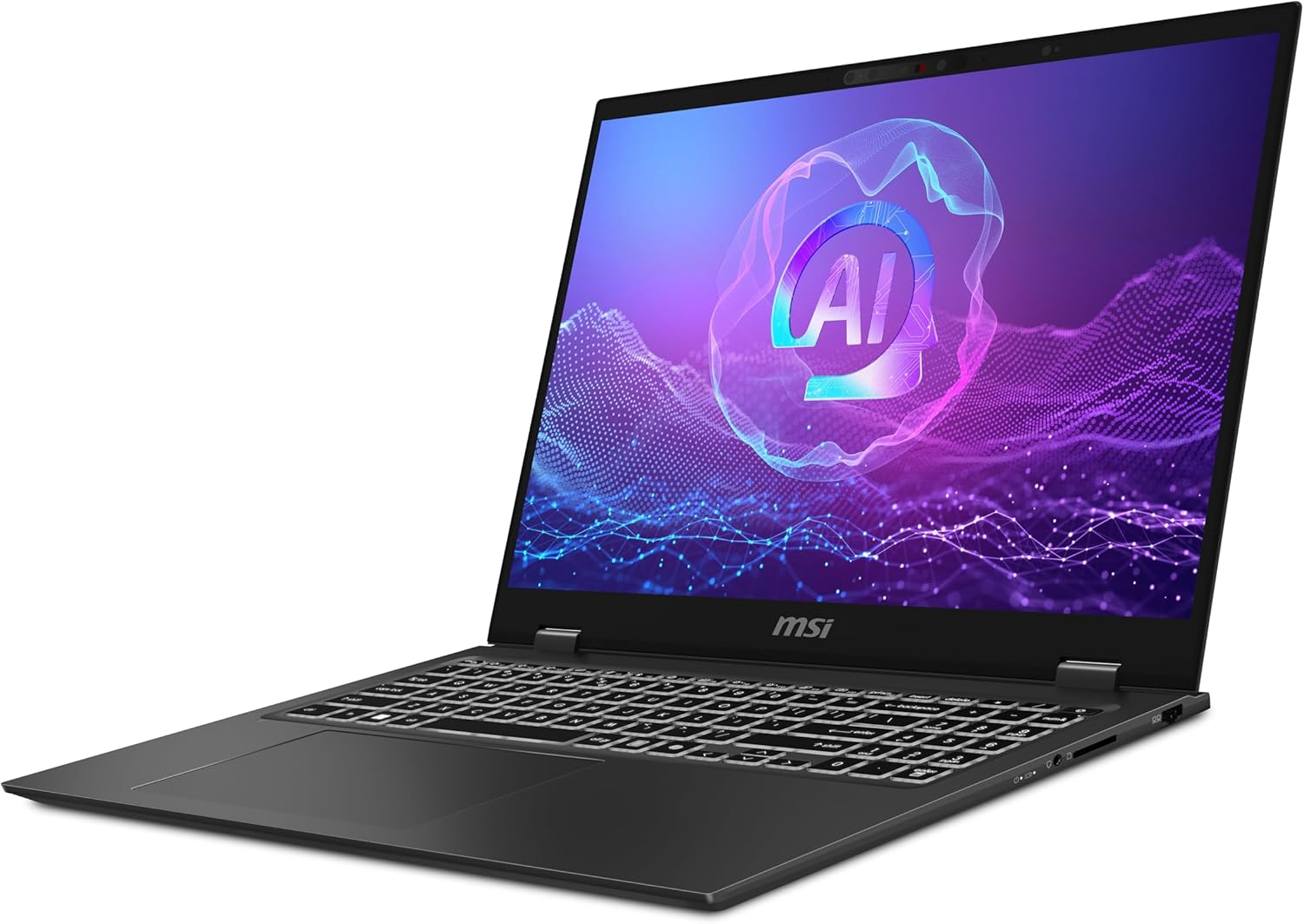 MSI Prestige 16 AI+ Evo B2VMG-025AU, 16' UHD+ OLED Business & Productivity Laptop, Intel Core Ultra 7 258V, 32GB Lpddr5X, 1TB SSD, UMA, Windows 11, Stellar Gray image number 6