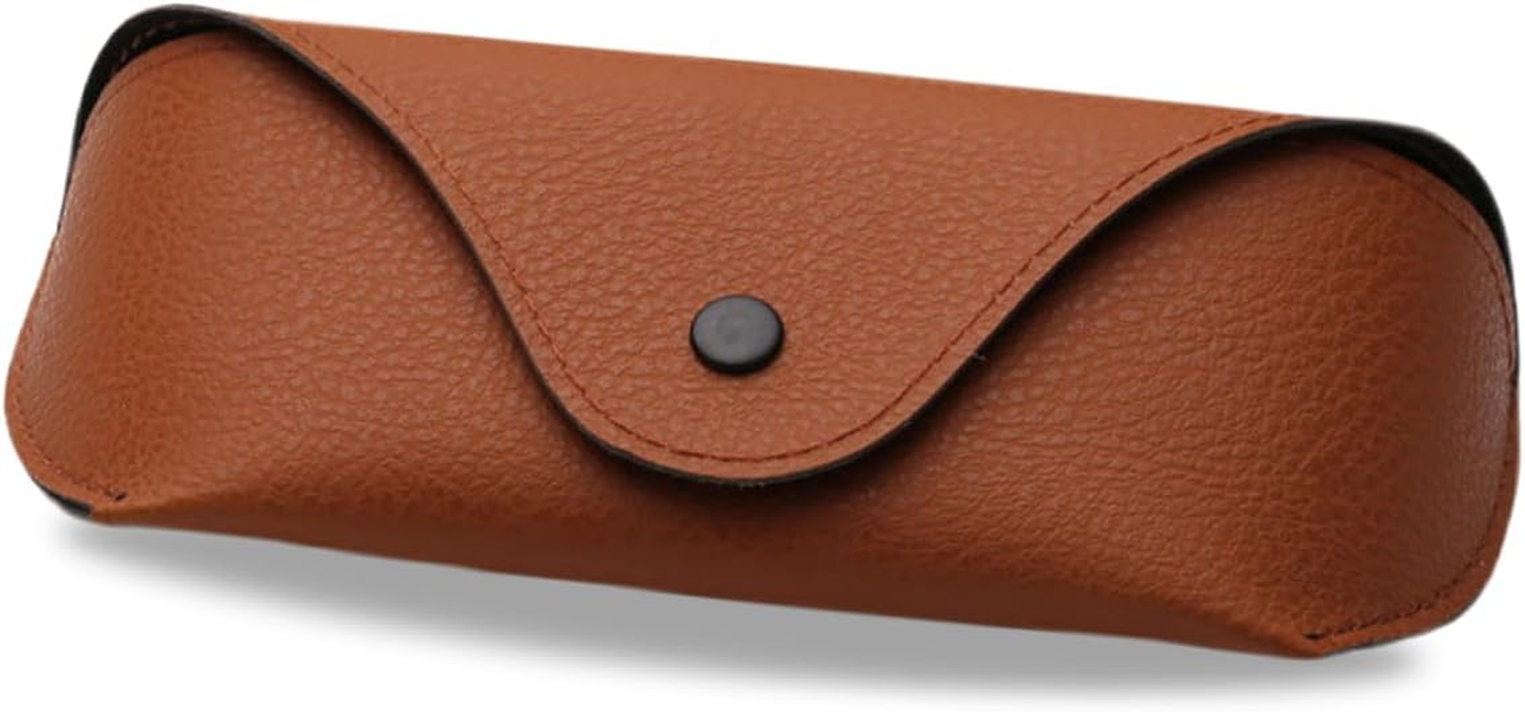 ZGWANSUI PU Leather Sunglass Eyeglass Case, Soft Eye Glasses Case for Men Women Adults, Portable Slim Reading Glasses Carrying Case