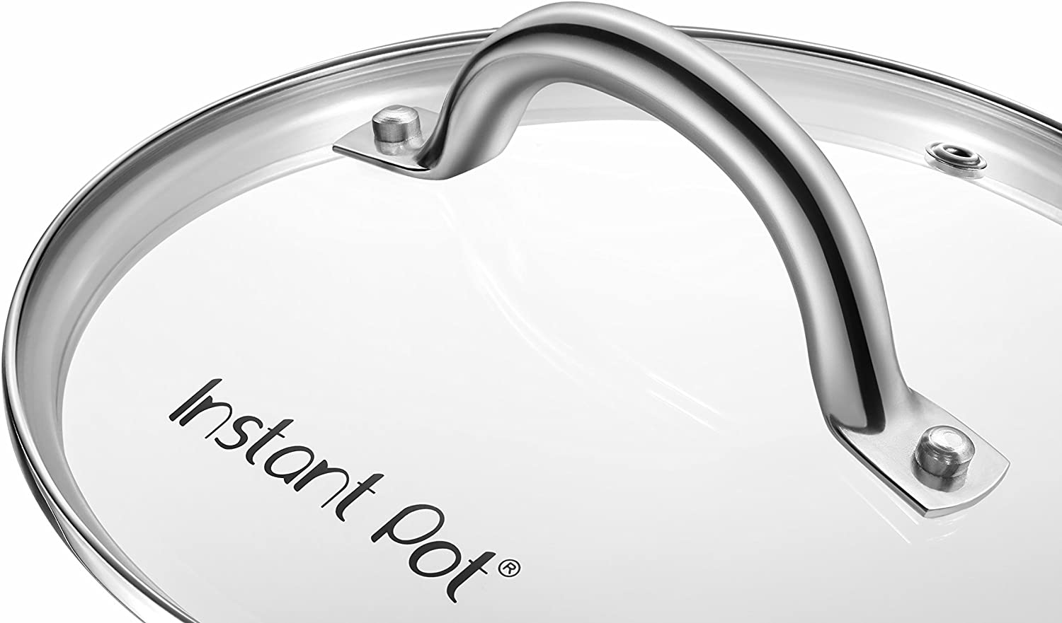Instant Pot Genuine Tempered Glass Lid, Clear, 5.7L & Genuine Stainless Steel Inner Cooking Pot, 5.7L image number 3