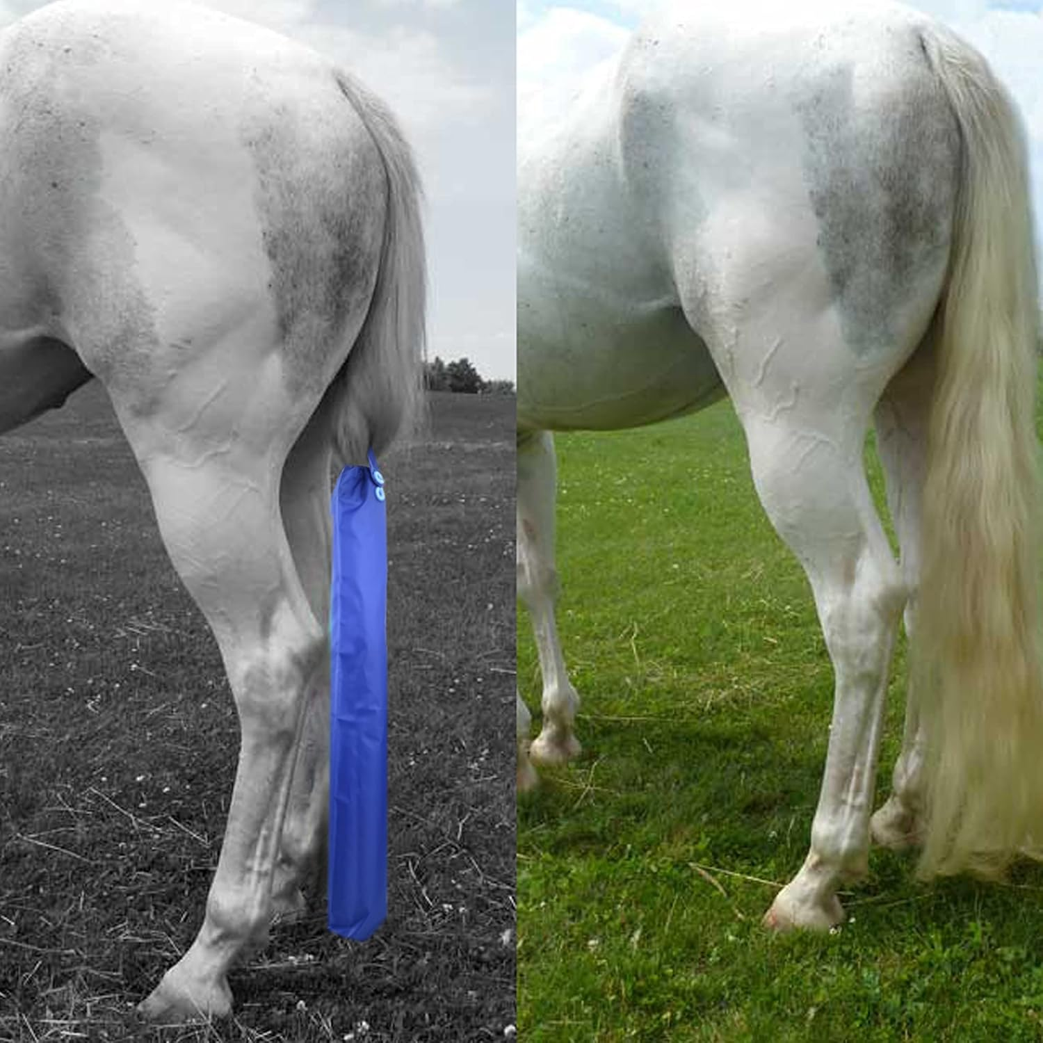 3 Pack Horse Tail Bag Waterproof Bag for Pony Protect Tail from Dirt Breakage Rubbing