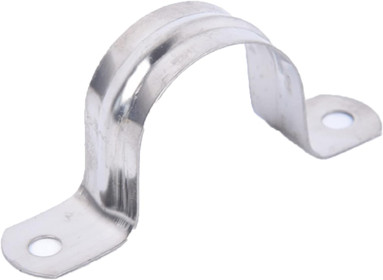 50Pcs 10Mm Stainless Steel Plumbing Pipe Saddle Clip Tube Bracket U Shaped Clamp Strap (10Mm) image number 5