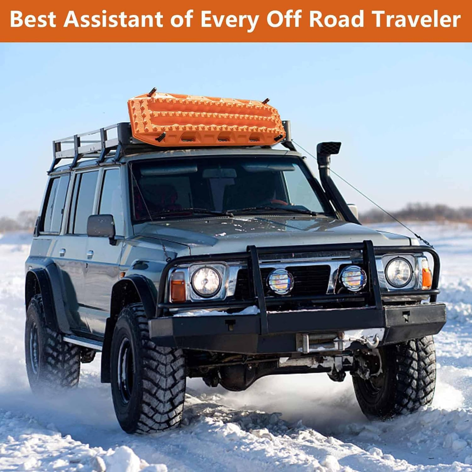 4Pcs Black Mounting Pin for MAXTRAX MKII Traction Board, Universal Recovery Board Mounting Kit with 360 Degree Rotation Knuckle image number 6