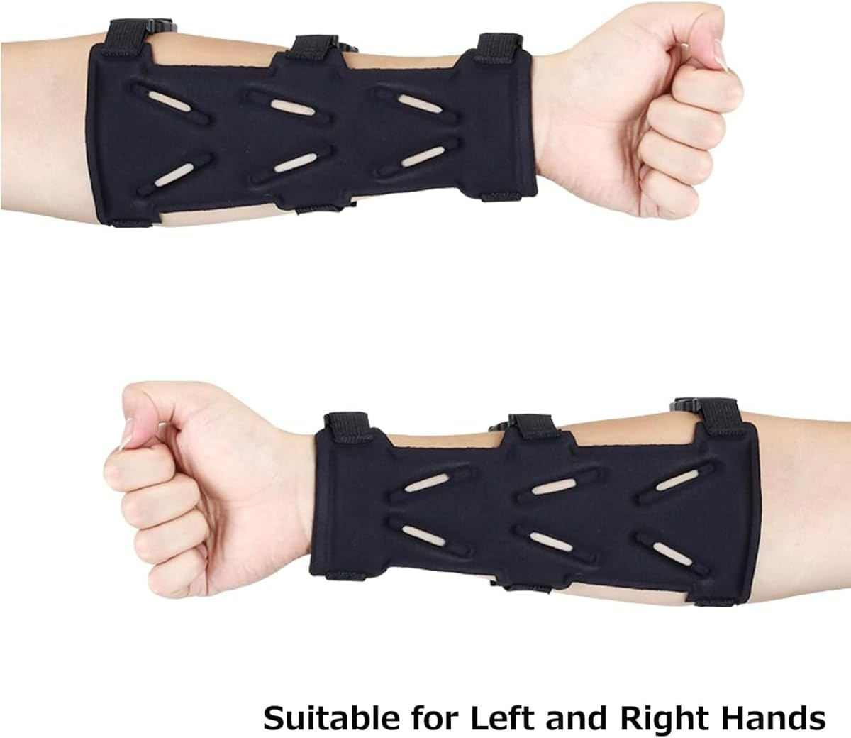 AIMALL Archery Arm Guard, Breathable Protective Gear for Recurve Bow and Hunting, Adjustable Elastic Band Design, 9.05 X 3.93 Inches for Competition and Outdoor Sports image number 3