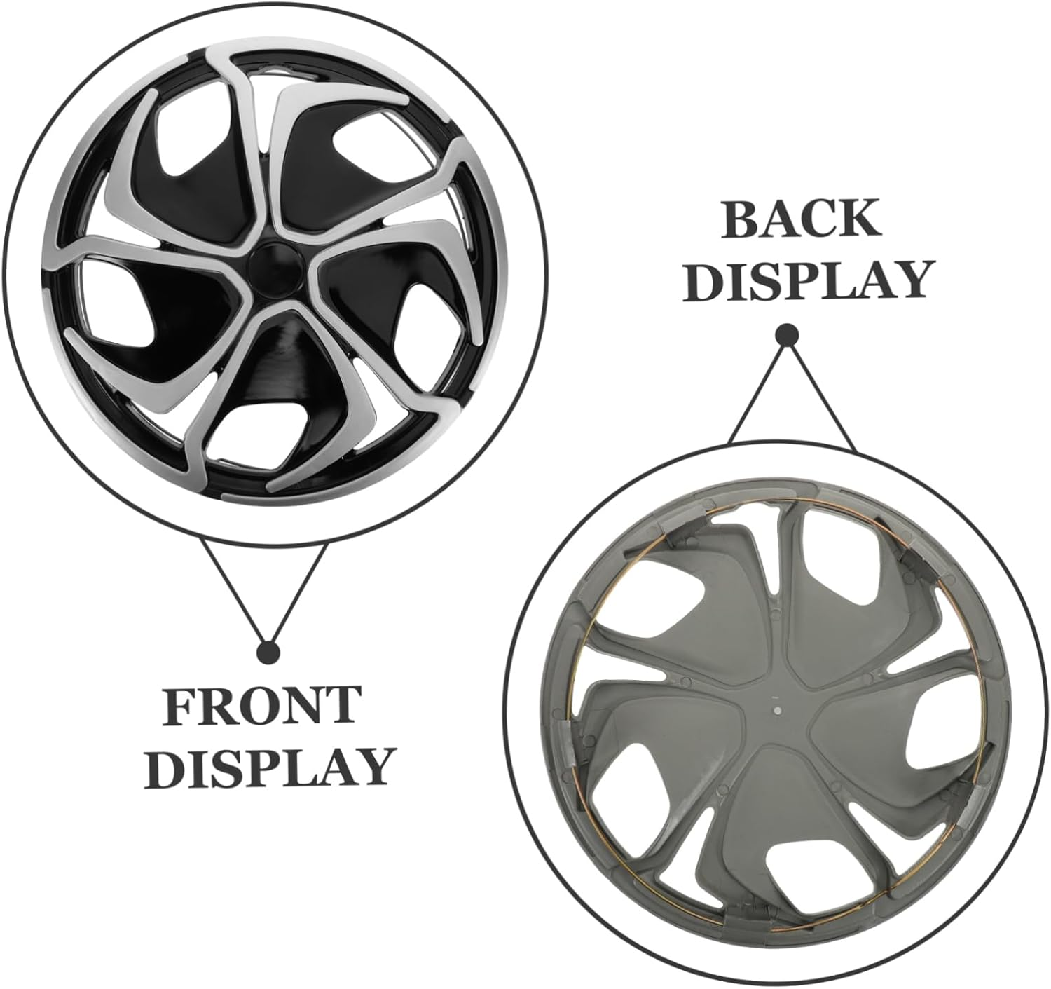 OSOLADY Car Rim Accessories Hubcap Wheel Cover Rim Protector for Car Wheels Easy Install image number 6