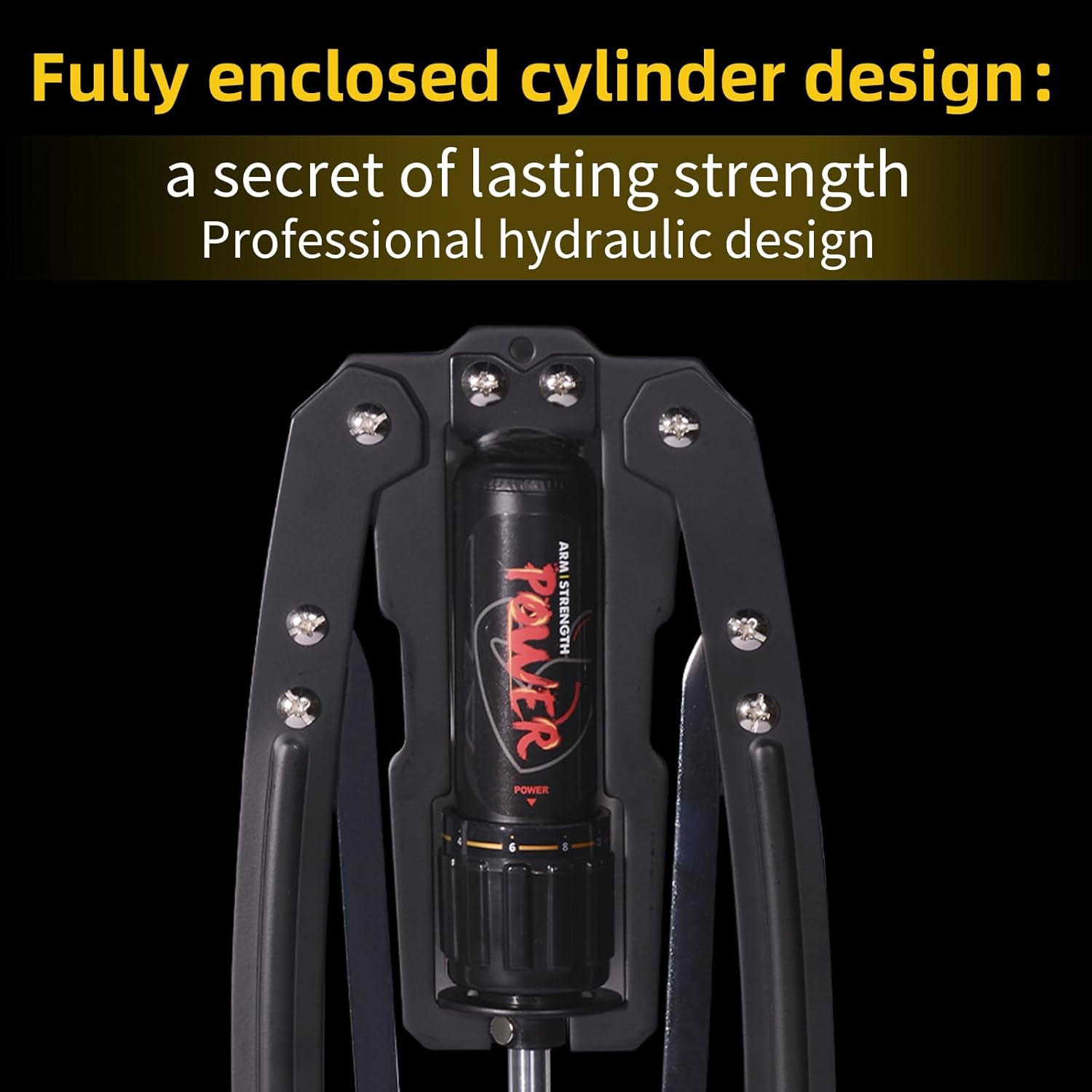 Aiiyiihii Twister Arm Exerciser 10-200KG, Hydraulic Chest Exerciser, Chest and Arm Twister, Chest Expander, Chest Muscle Trainer, Arm and Chest Exerciser, Upper Body Exercise Equipment, Power Twister image number 6