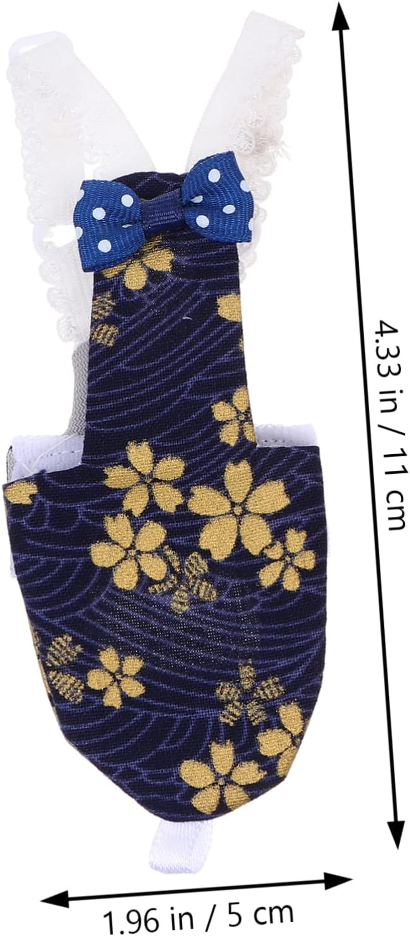 Parliky 2Sets Elegant Birds Diaper Cotton Pet Nappy Washable Comfortable for Parrots Reusable Daily Wear Party Holiday Fashion 2Pcs*2 image number 6