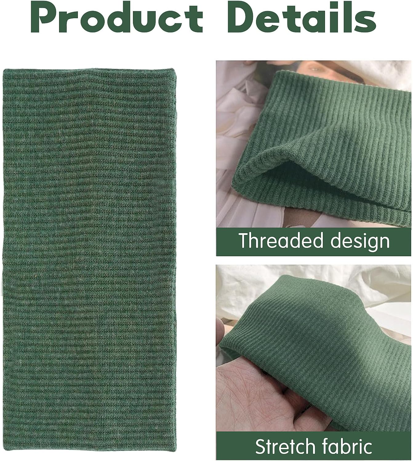 Pack of 6 Women'S Headbands, Elastic Wide Hair Bands, Headband, Sports, Sweat Hair Bands, Non-Slip, Fashionable, Wide Elastic, Soft Hair Band image number 5