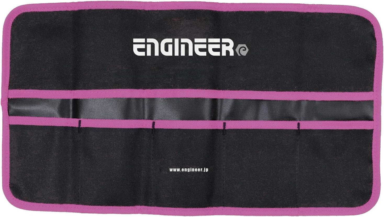 Engineer Tool Roll Bag Pink & Black W465 X D250 KSE-35P image number 4