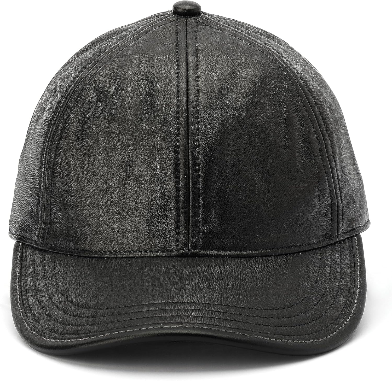 Coach Women'S Leather Baseball Hat image number 1