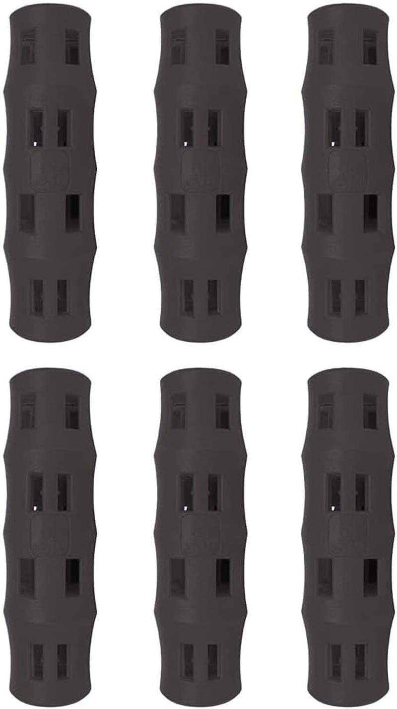 Snappy Grip Ergonomic Replacement Bucket Handles - Gray (6)