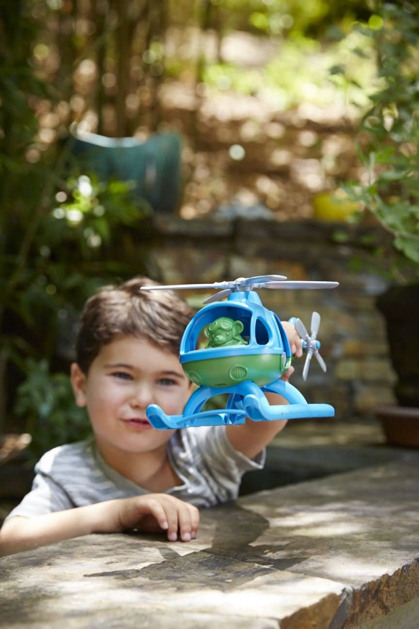 Green Toys - Helicopter - Blue image number 5