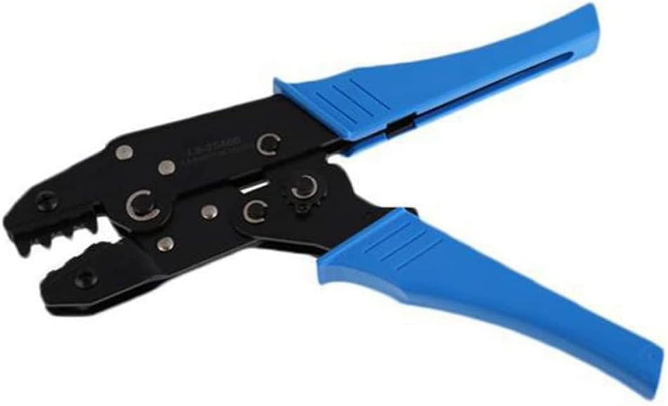 ZONADA Crimping Tool Pliers for MC Style for Solar Panel Cable Connectors Size 2.5/4/6Mm2 High Carbon Steel Crimper Adjustable Strength Force Releasable When Holding DIY Blue image number 6