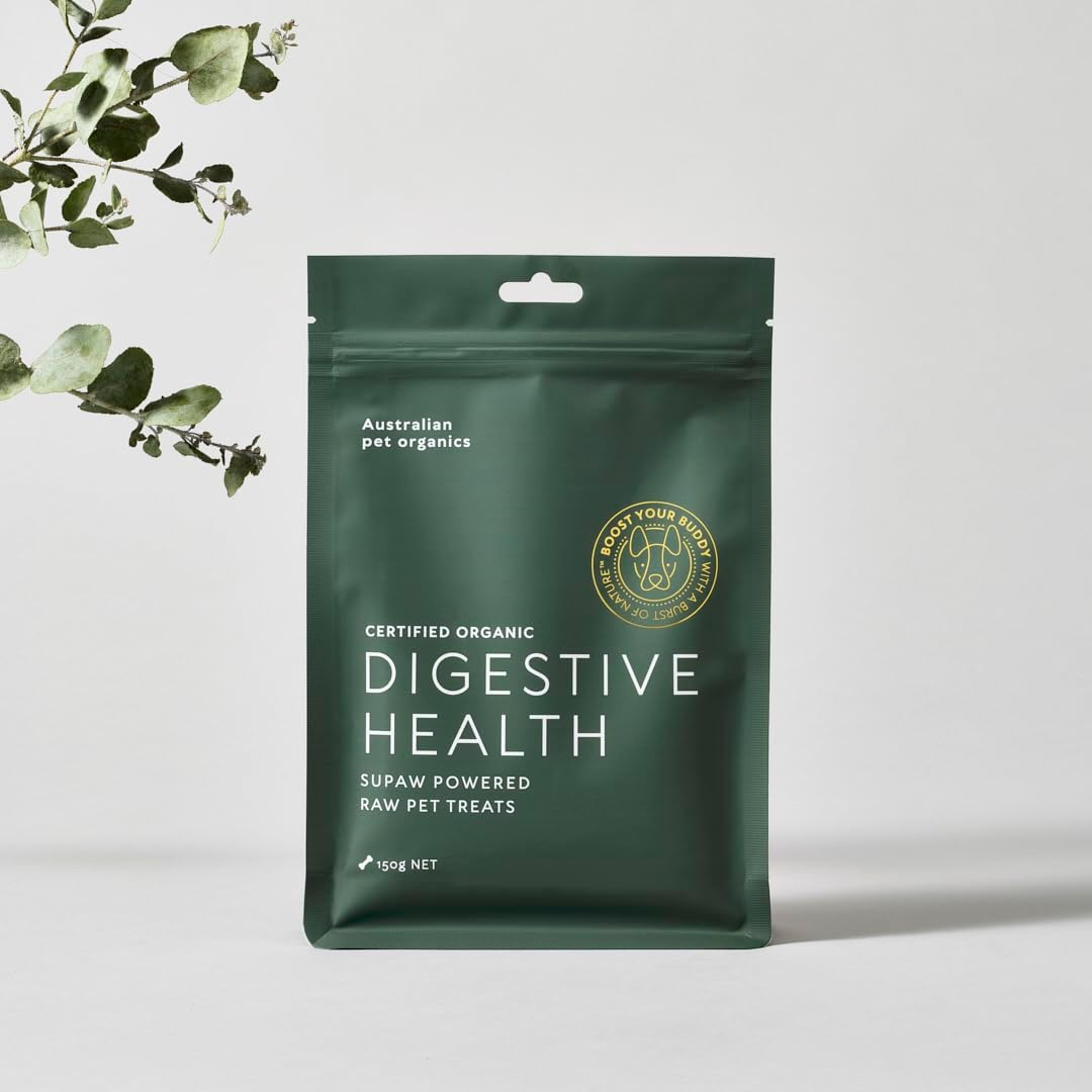 SUPAW&trade; by Australian Pet Organics Certified Organic Digestive Health Dog Treat 150G image number 2