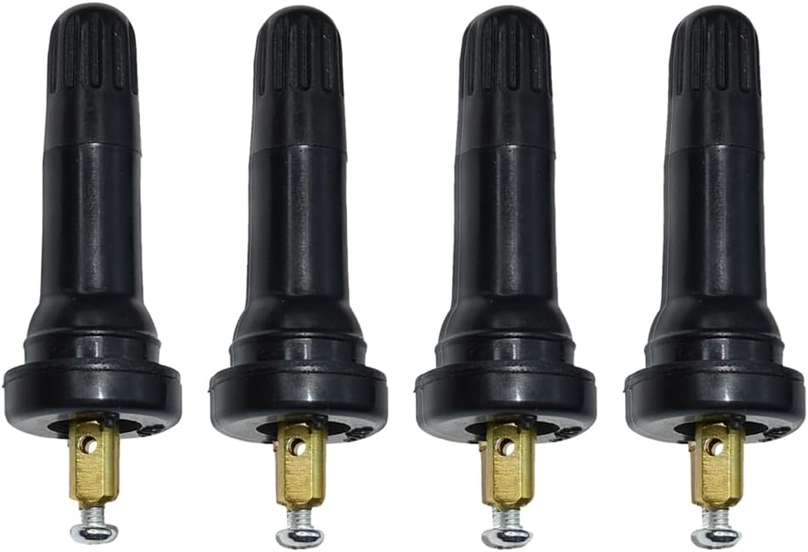 JNNJ Set of 4 TPMS Valve Stem, Tyre Pressure Monitoring System, Snap-In Valve, Tyre Pressure Monitoring System, Tyre Valve (90&deg; Right Angle Trimming) image number 3