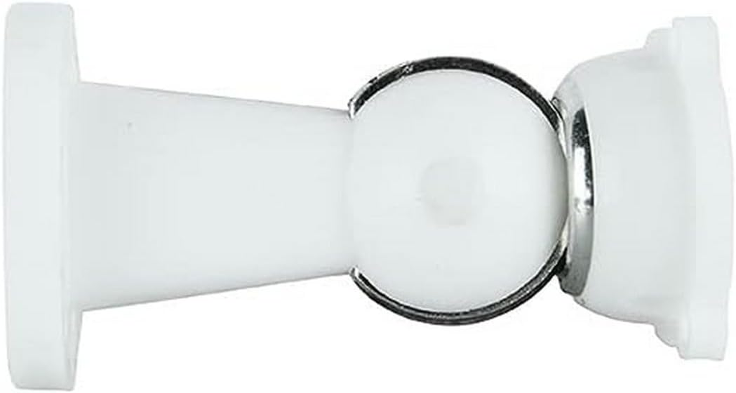 Romak 821070 White Plastic Magnetic Door Stop