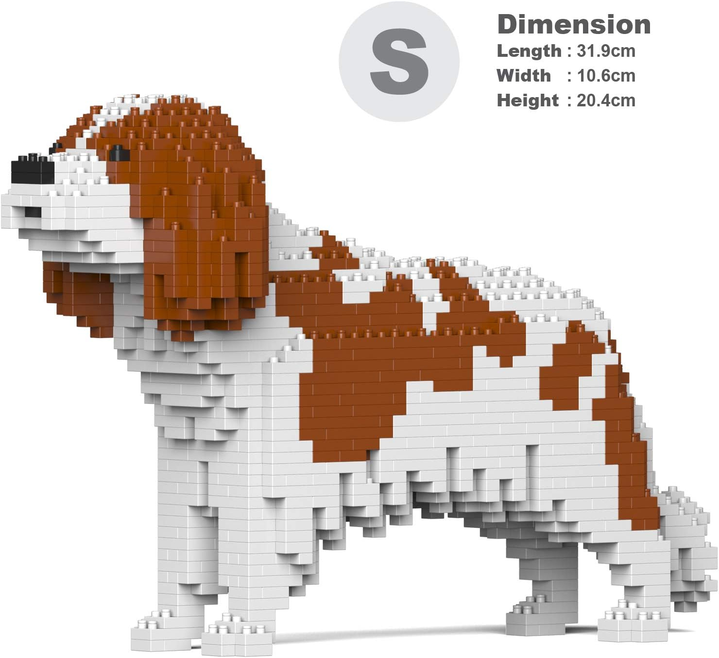 Jekca Animals - Cavalier King Charles Spaniel Brown 20Cm image number 4