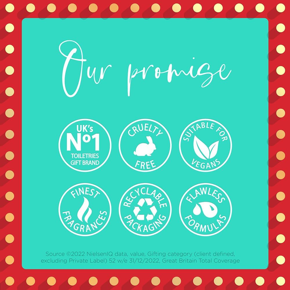 Baylis & Harding Citrus Lime & Mint Ultimate Preening Gift Set with Cooling Menthol, Invigorating Shower Gift - Only at Amazon - Vegan Friendly image number 4