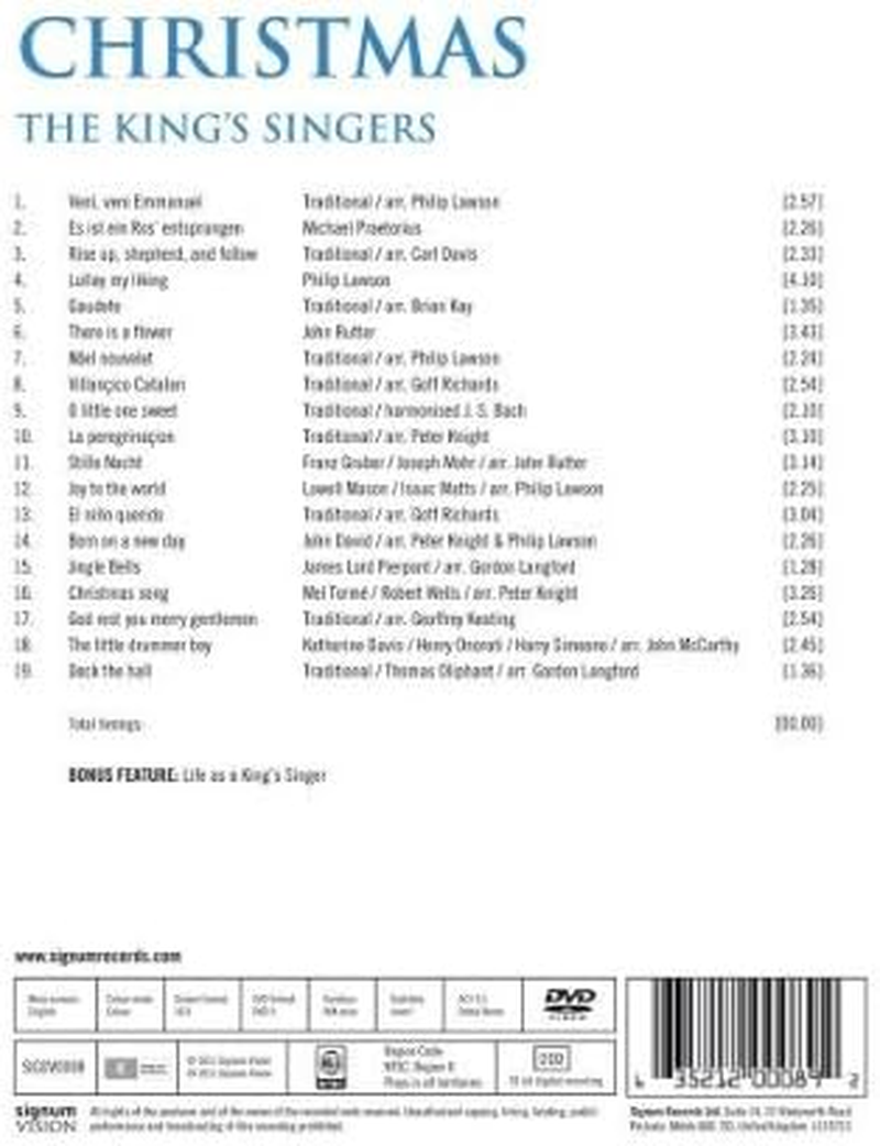 King'S Singers Christmas