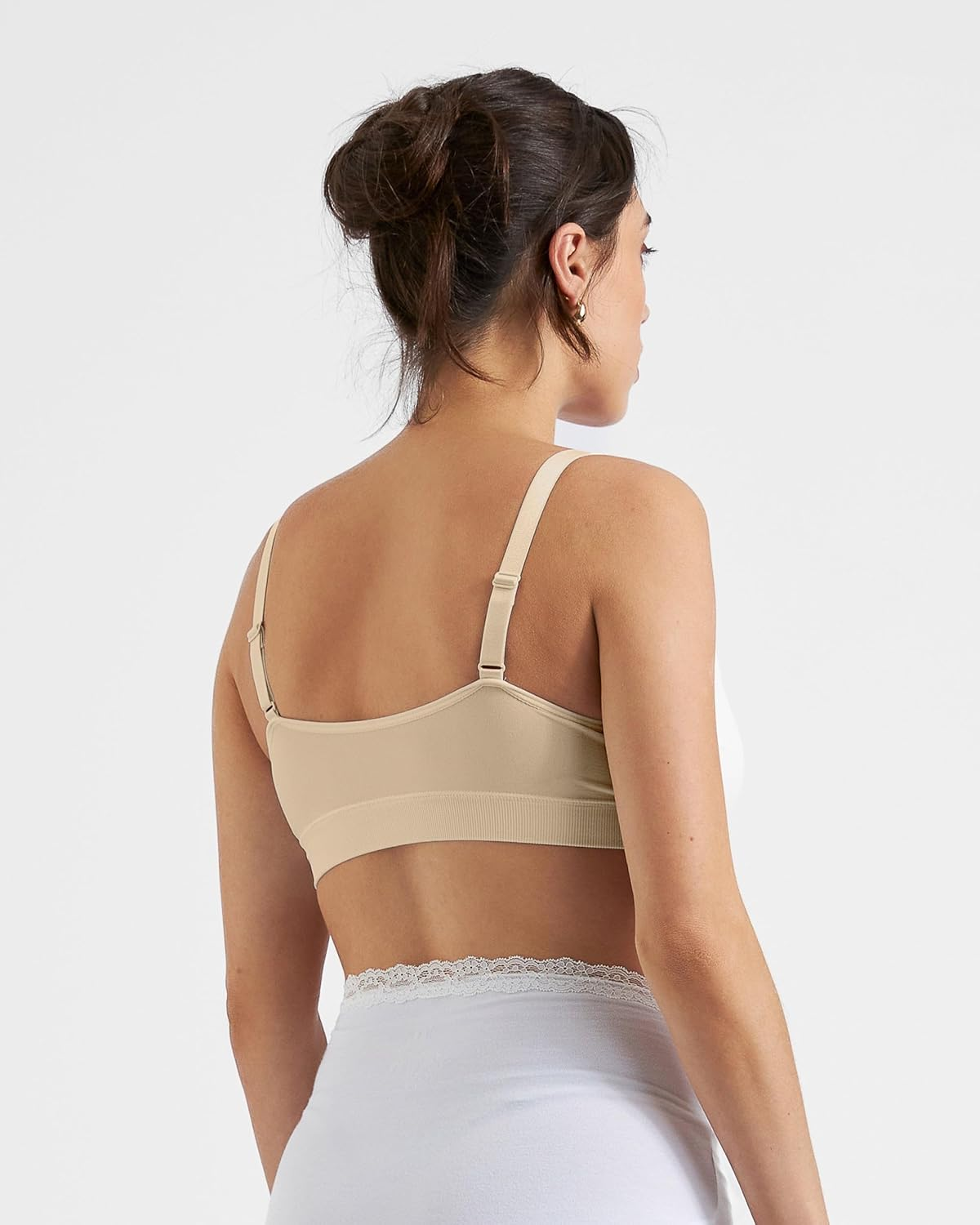 Ripe Maternity Seamless Nursing Bralette Natural image number 1