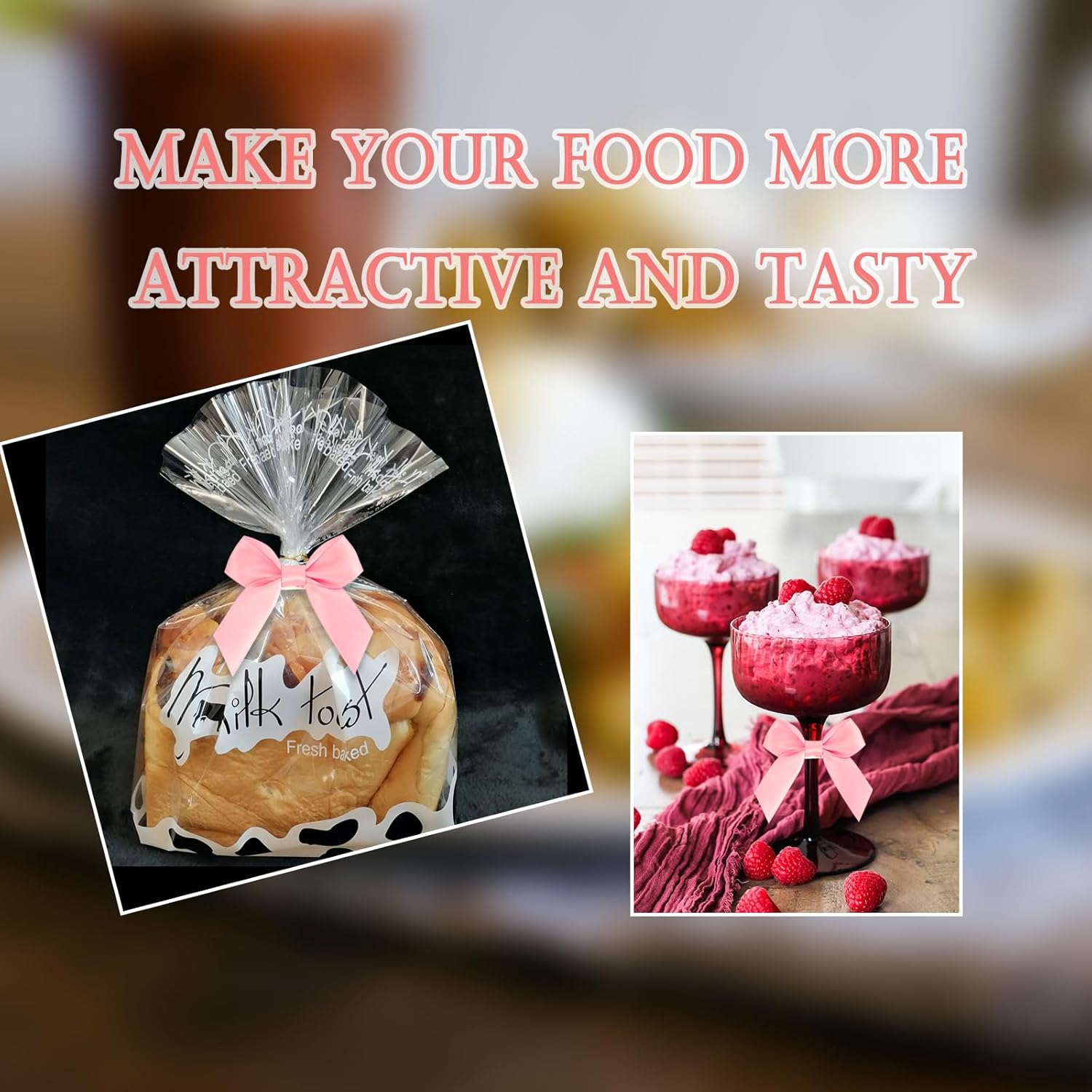 36Pcs Baby Pink Satin Ribbon Bows Self Adhesive Satin Bow with Double-Sided Tape Premade Mini Bow Sticker for Making Crafts Baby Shower Birthday Party Wedding Decorations - White image number 7