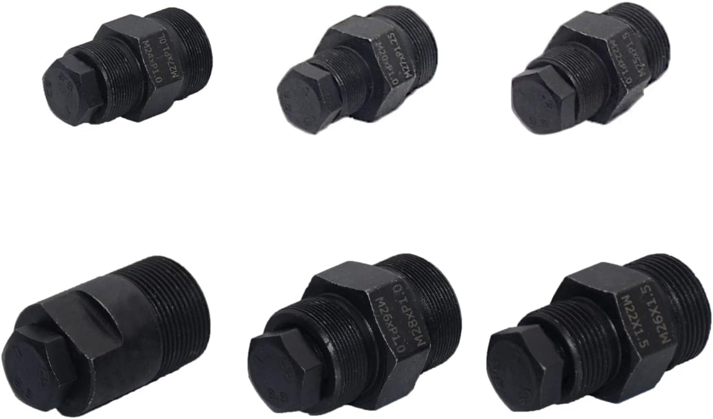 Motorcycle Flywheel Puller Kit for Small Engine, 14Mm 16 18 19 20 22 24 25 26 27 28Mm 10PCS Dirt Bike ATV Flywheel Puller Set