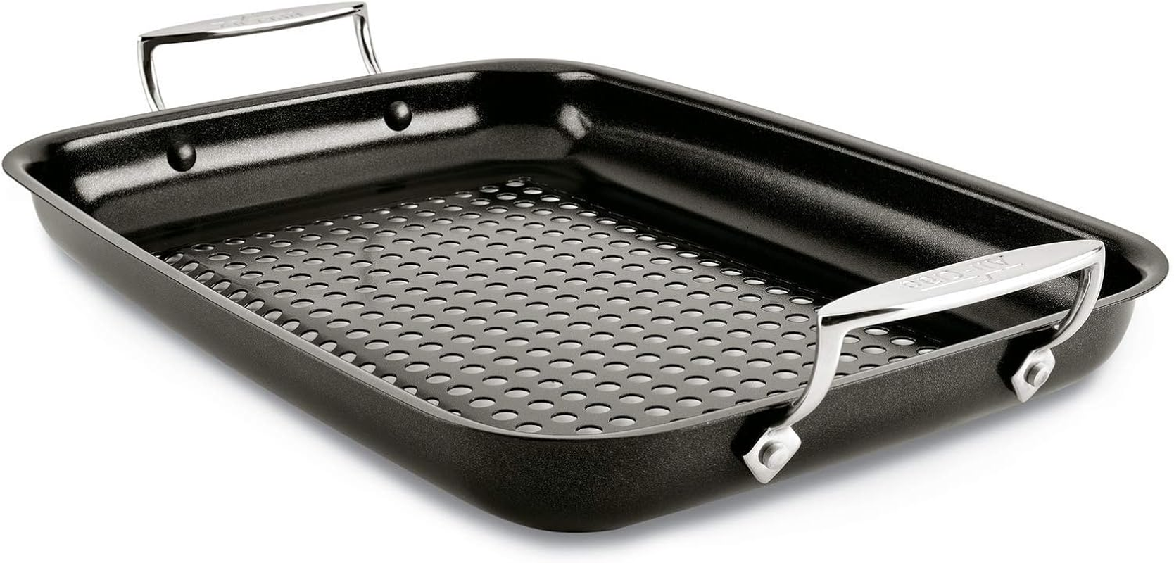 All-Clad Outdoor Stainless Steel Roaster 15 X 11 Inch Roaster Pan, Pots and Pans, Cookware