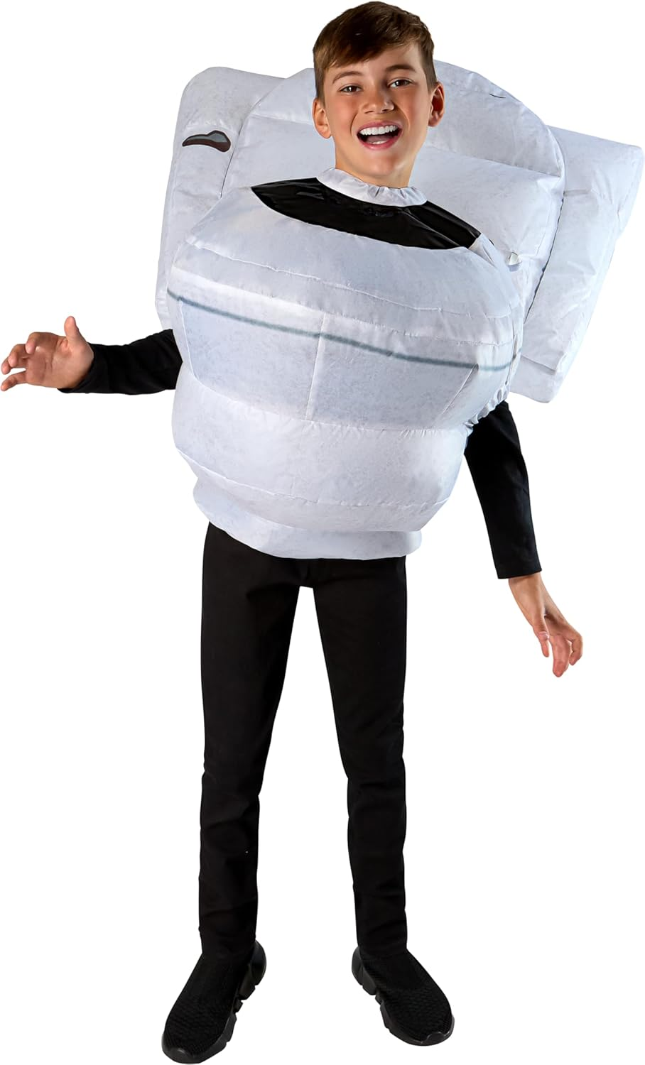 Skibidi Toilet Inflatable Costume for Kids - Skibidi Toilet - Child (One Size) image number 6