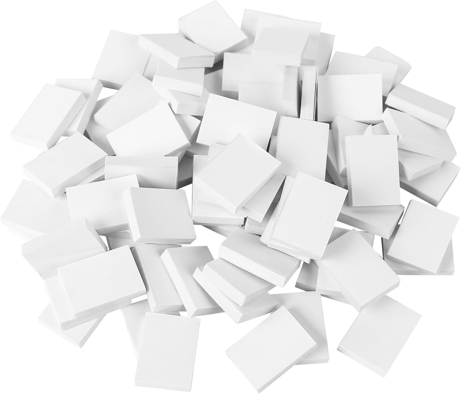 80 Pieces Mini Books Blank Dollhouse Books Miniature Books for Dollhouse Mini Library Miniature Bookshelf Tiny Books for DIY Crafts image number 6