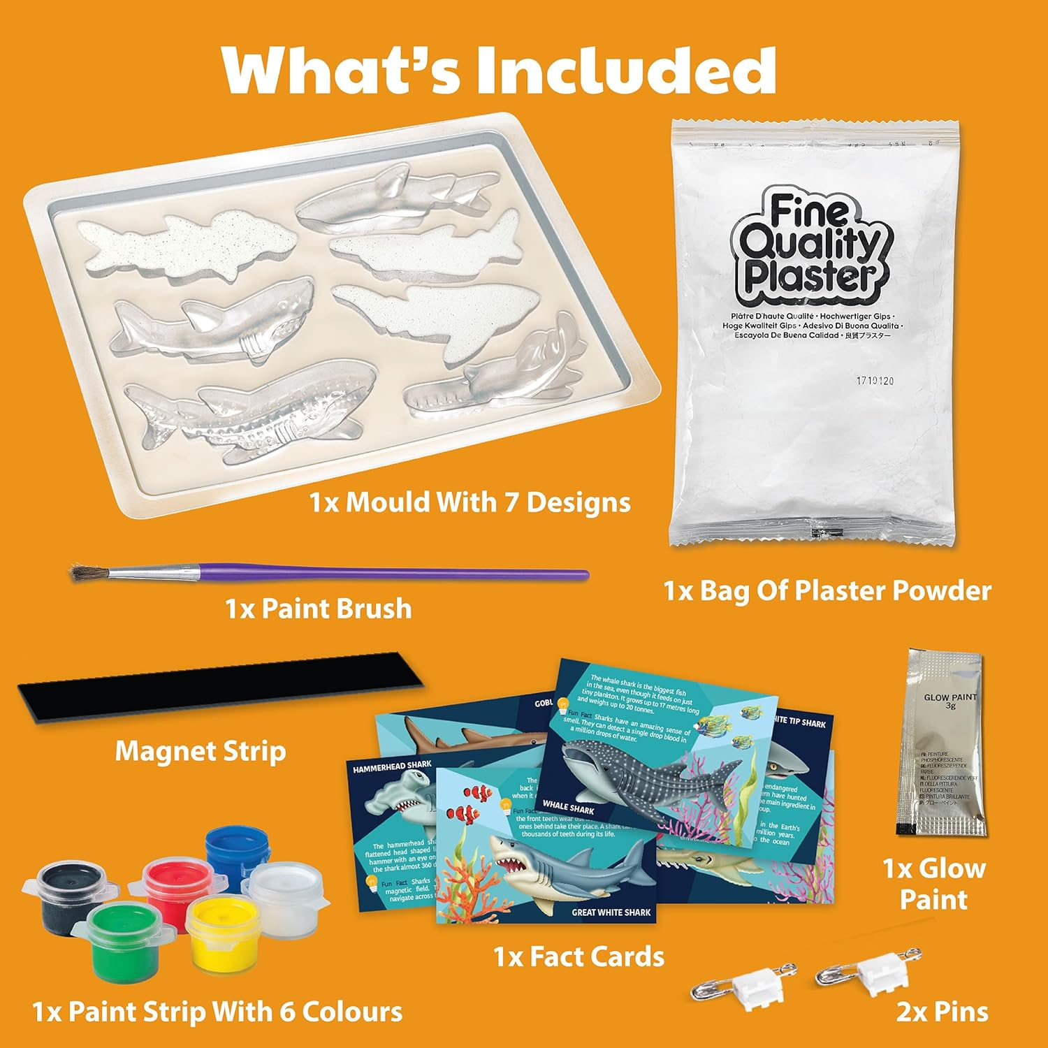 4M - Mould & Paint - Sharks image number 4