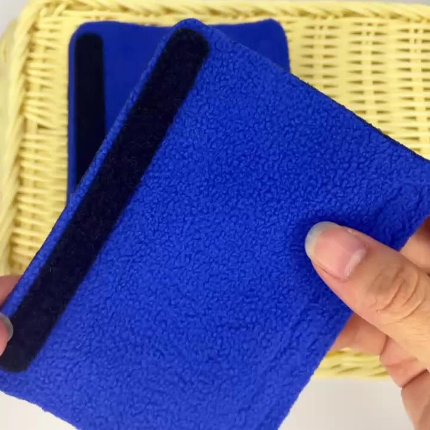 8 Pack Face Cushion Covers,Universal and Convenient Machine Covers，Mask Covers Material Is Soft and Durable,Skin-Friendly Material, Good Breathability, No Marks after Long-Term Wear, Non-Irritating (Blue) image number 6