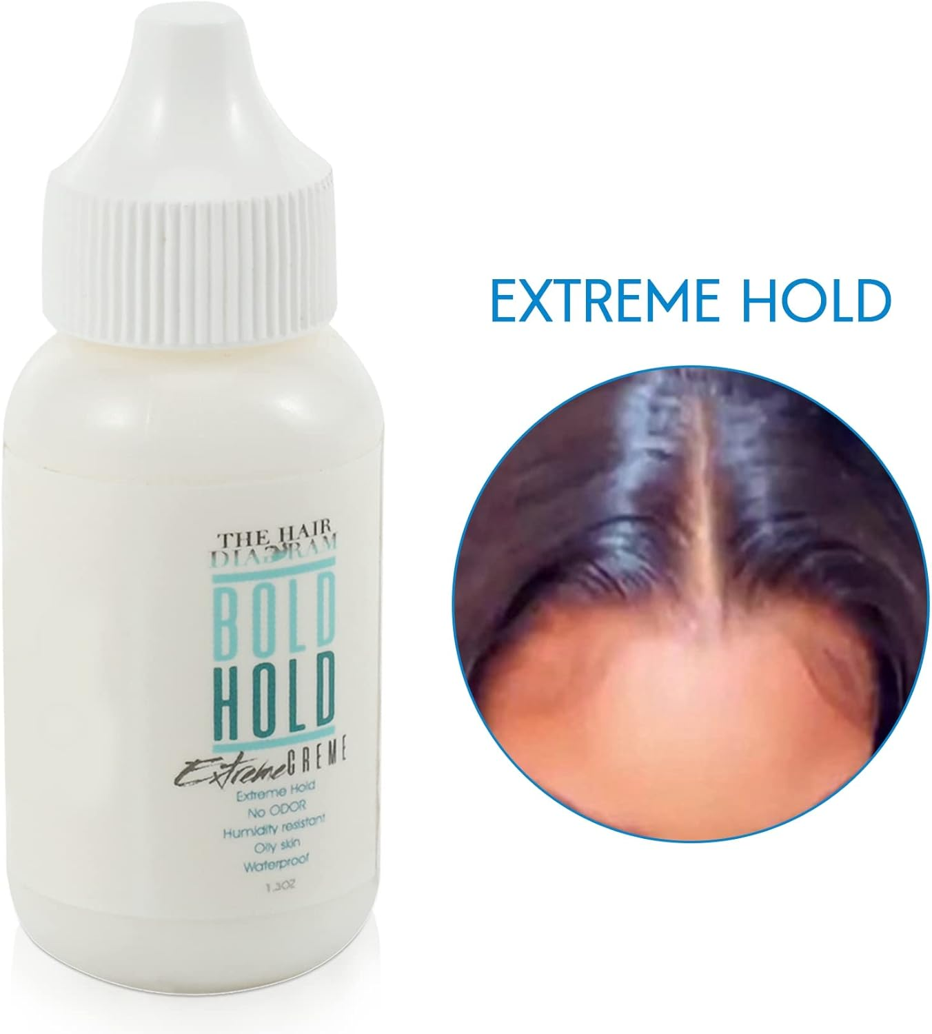 Lace Wig Cap Toupee Adhesive Glue Hair Replacement Adhesive Extra Moisture Control Lasting Wig Glue for Wigs 38ML