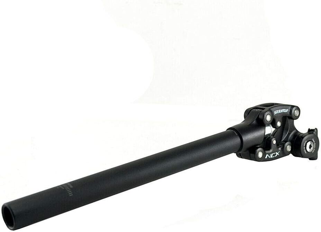 SR Suntour SP12 NCX Suspension Seat Post with Protective Cover 27.2X350Mm,Black, VK2350 image number 5