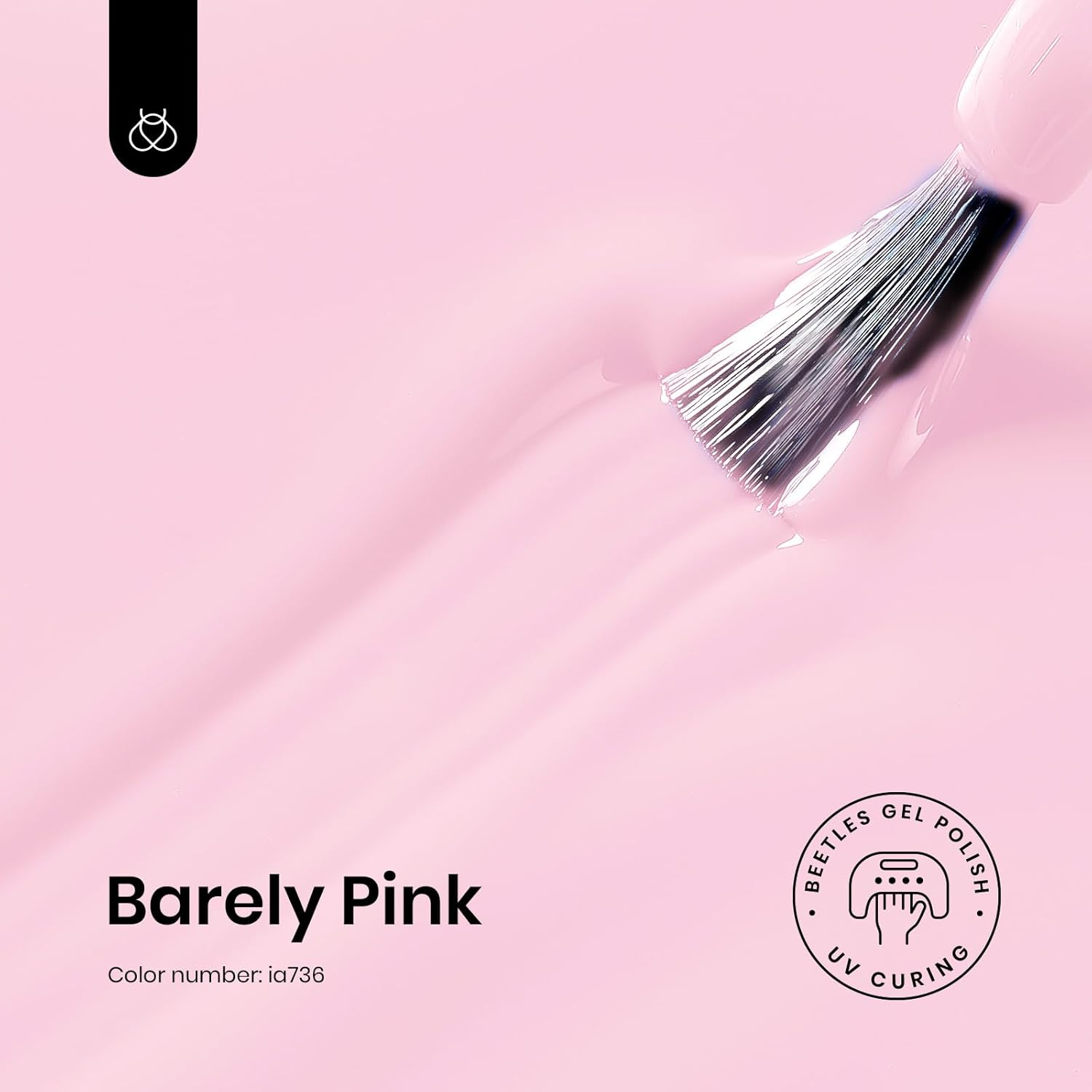 Beetles Gel Polish Gel Polish 15Ml Barely Pink Nails Gel Soak off LED Nail UV LED Lamp Spring Summer Gel Polish Nail Art Manicure Salon DIY Home Solid Gel 0.5Oz Gel Nail Polish Colors image number 4
