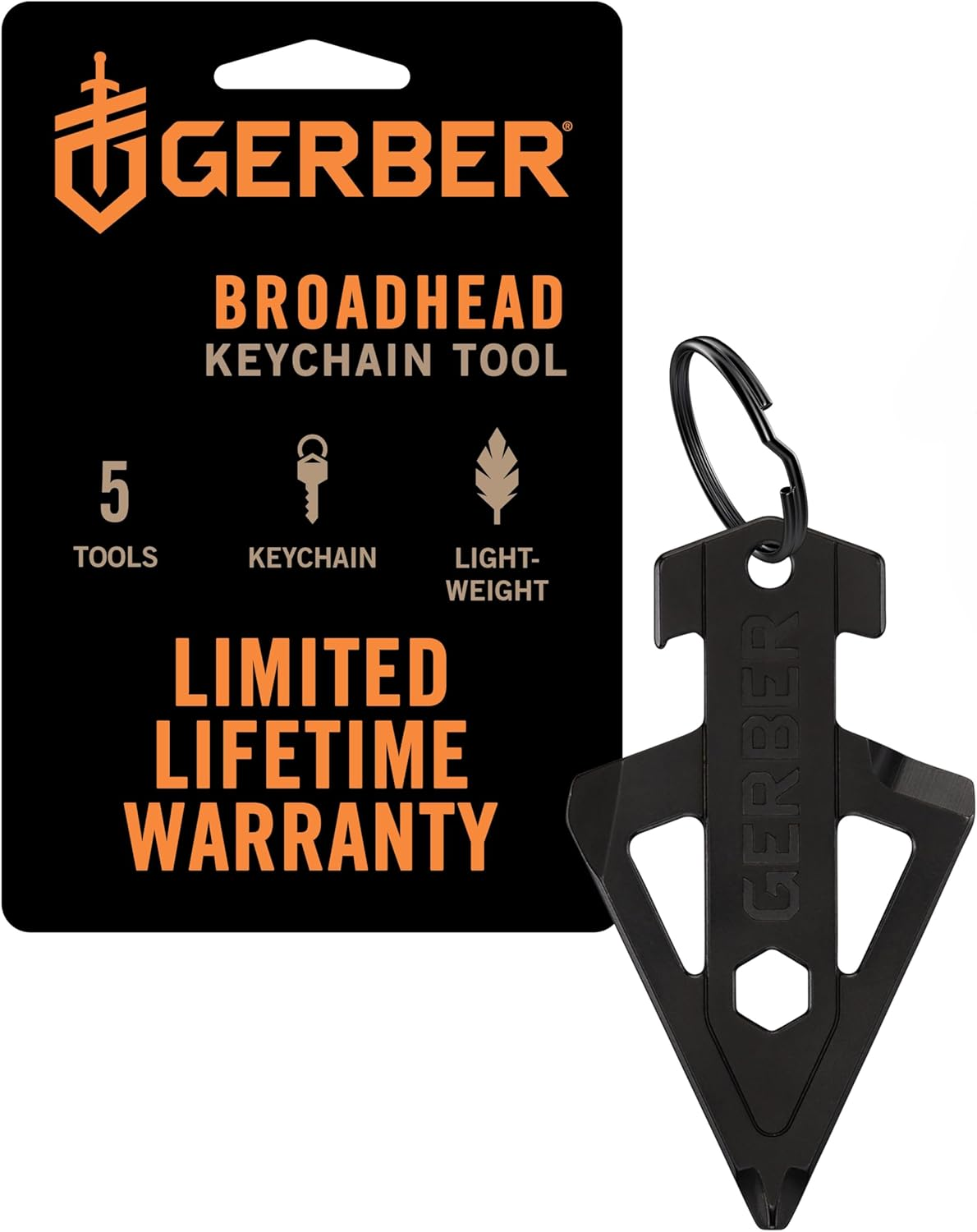 Gerber Broadhead Maintenance Tool &ndash; Tactical Black Compact Design image number 2