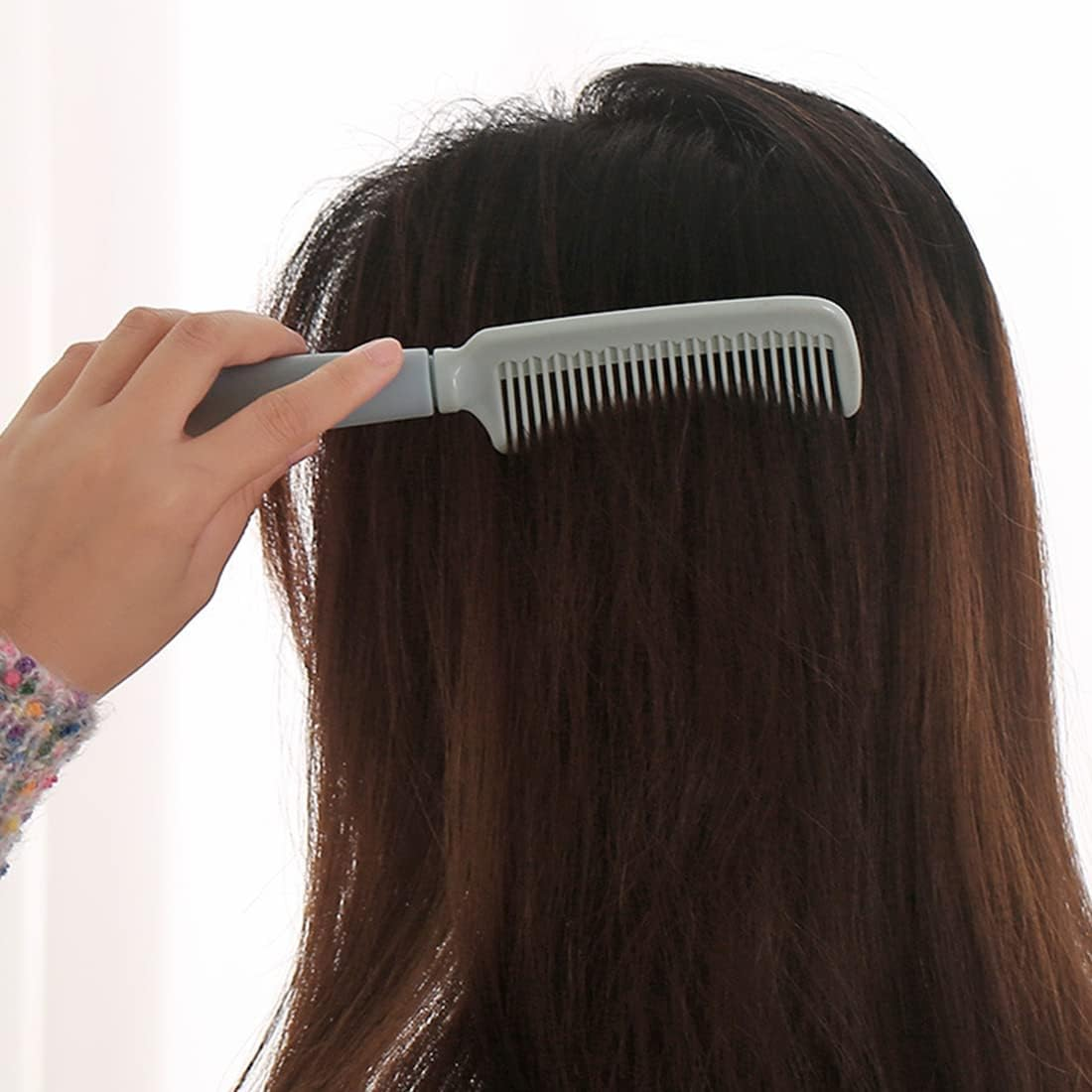 IUDWCG 2 Pcs Hair Comb Silicone Comb Anti-Static Comb Anti-Break Cute Cartoon Student Girls Anti-Static Children Adults image number 3