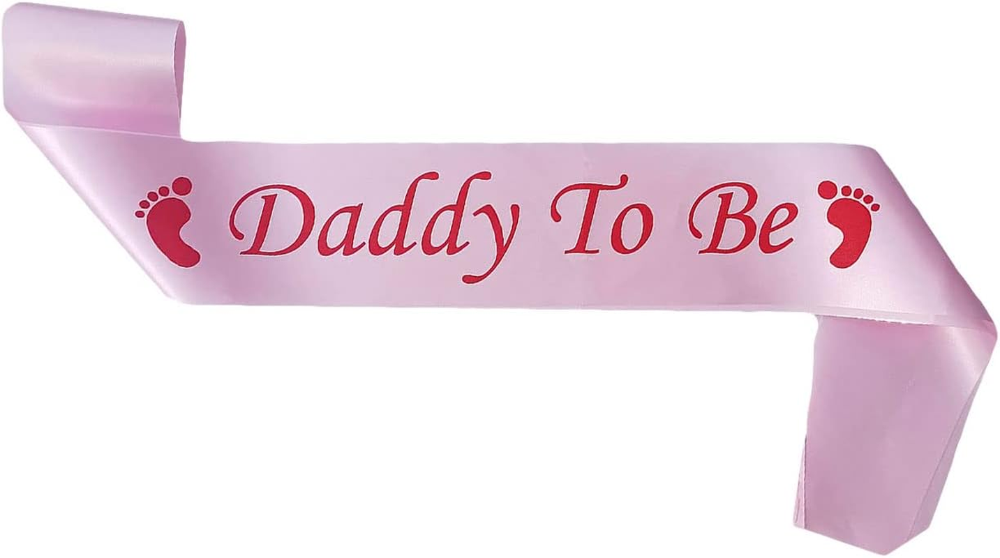 Mummy to Be Sash Blue, Satin Baby Shower Decorations, Gifts for Her, Sash Bundles Daddy - Big Sister - Grandma - Nanny - Auntie to Be Sash, 3 Colours (Pink, Blue, White)