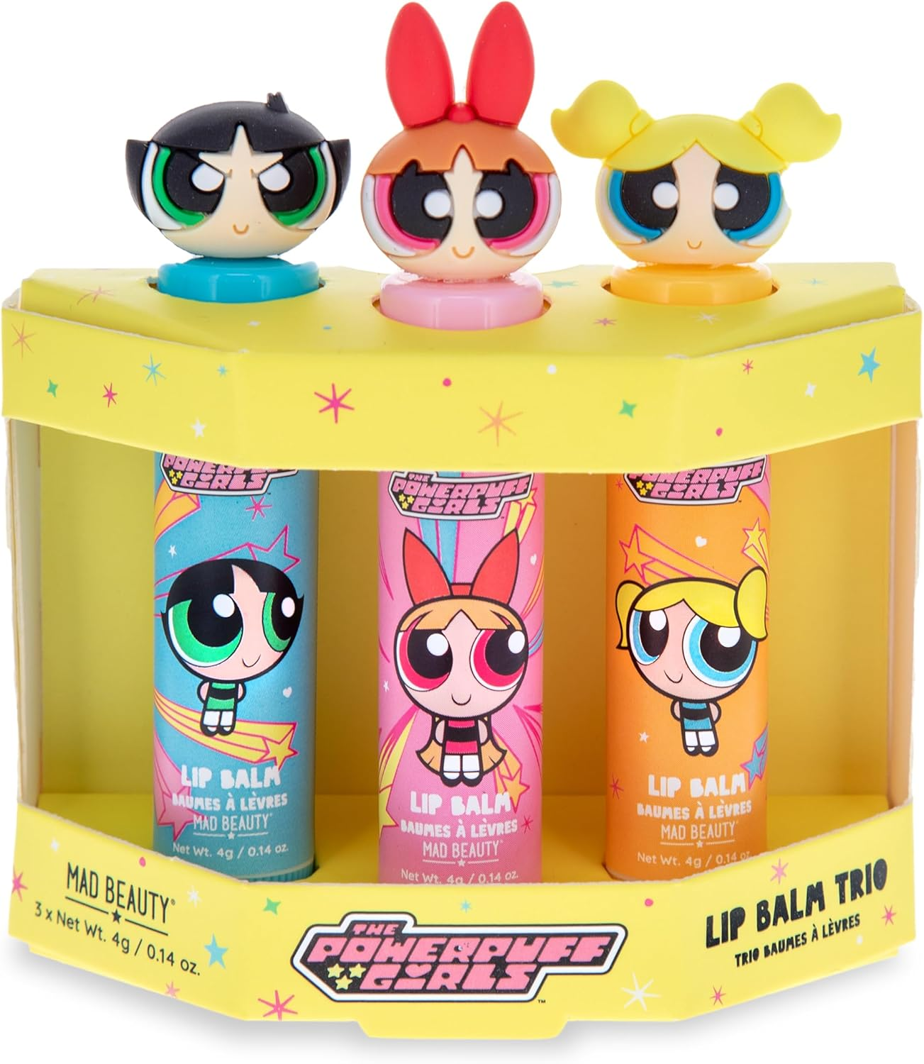 Powerpuff Girls Super Cute - Lip Balm Trio