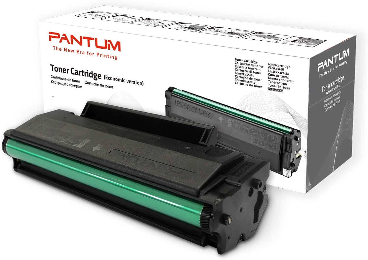 Genuine Pantum PD-219 Black Toner Cartridge for Pantum M6509 M6509NW M6559 M6559N M6559NW M6609N M6609NW P2509 P2509W - 1,600 Pages image number 1